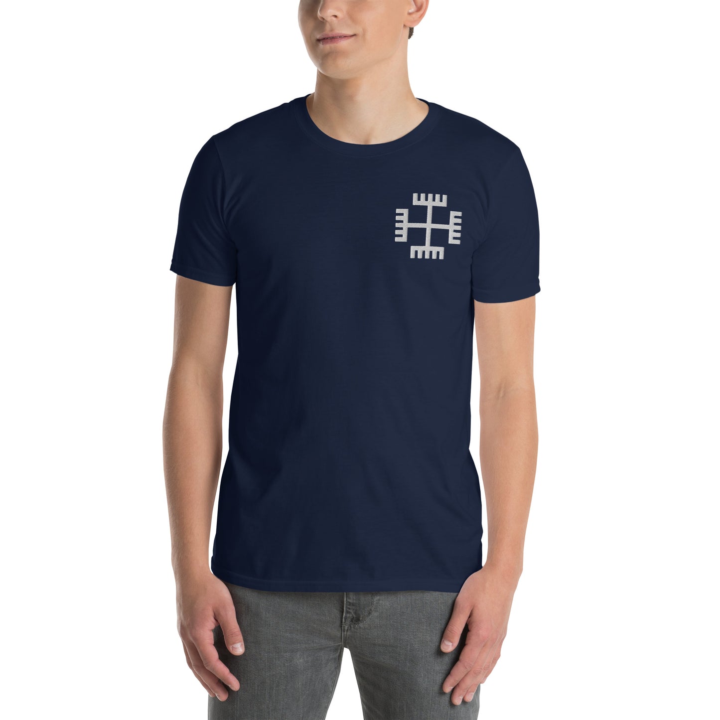 Hands of God Slavic Symbol Unisex T-Shirt – Embroidered Protective Design